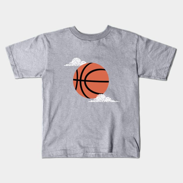 Basketball Kids T-Shirt by Elad Shagrir